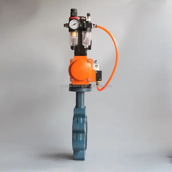 Wholesale QuickFit Lug Type Butterfly Valve-Pneumatic PN10~20 DN40~1200 EPDM Seat Cast Iron Carbon Steel (WCB/WCA/WCC) OEM photo-3