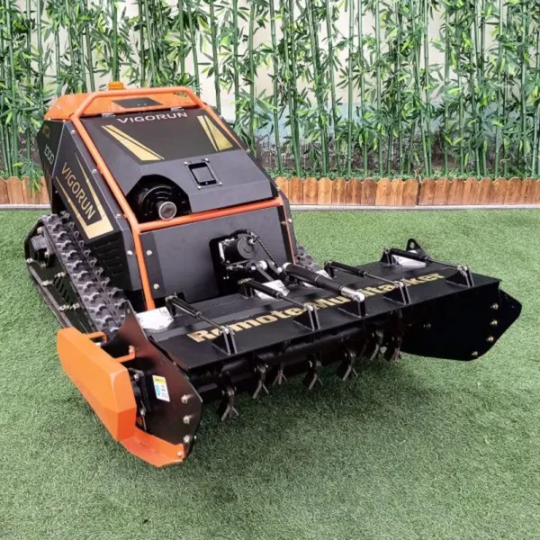 Vigorun Tech Crawler Lawn Mower Ultra-Width Labor Saving MTSK1000 Remote Lawn Mower for Commercial Use