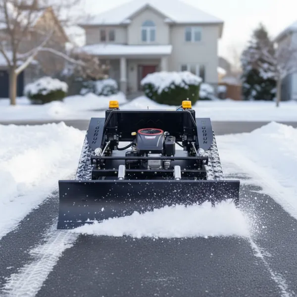 Vigorun Tech Lawn Mower VTLM800 Working 60° High-Torque Brushless Motor Snow Thrower for Lawn & Garden