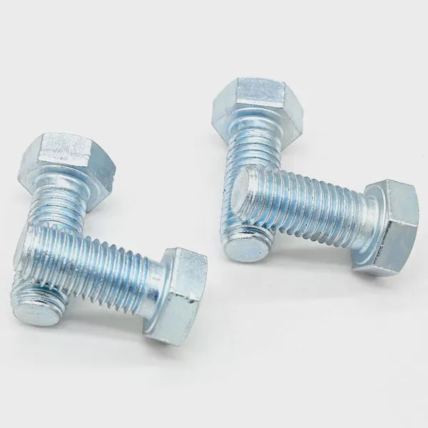 DIN933 Wholesale Custom Construction M6 M8 M10 M12 M12 M13 Carbon Steel HDG Hex Bolt photo-4