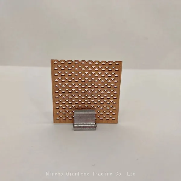 Wholesale Wooden Candle Wicks for Making Candle Scented Soy Candle Grid Wood Wicks Custom Hollow Star Wick photo-4