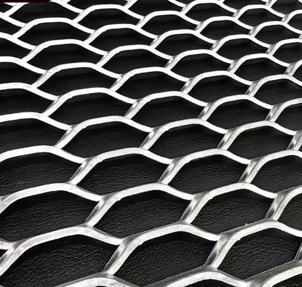 Aluminum Expanded Metal Sheet, 0.9mm Thickness, 1/2