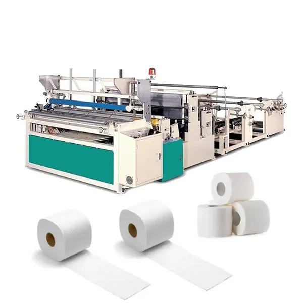 Toilet Paper Roll Making Machine Tissue Paper Making Machine Printed Toilet Paper Machine