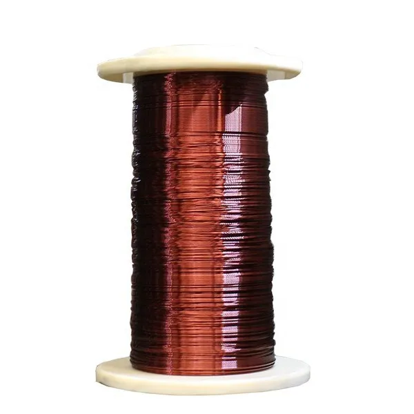 42 AWG простая эмалированная проволока для вертикального намотки медной проволоки голосового катушка