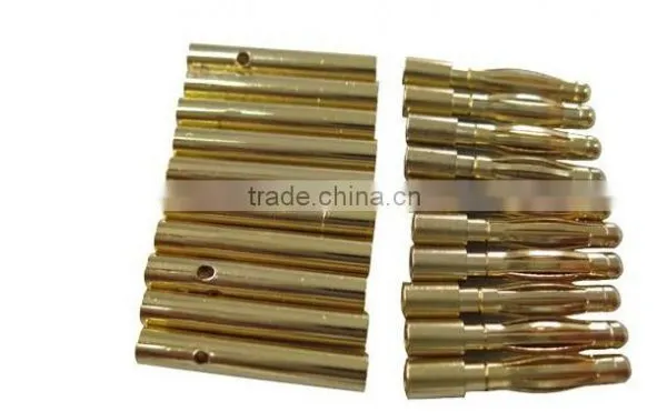 2mm 4 mm 8mm Gold Plated Banana Plug Connector photo-4