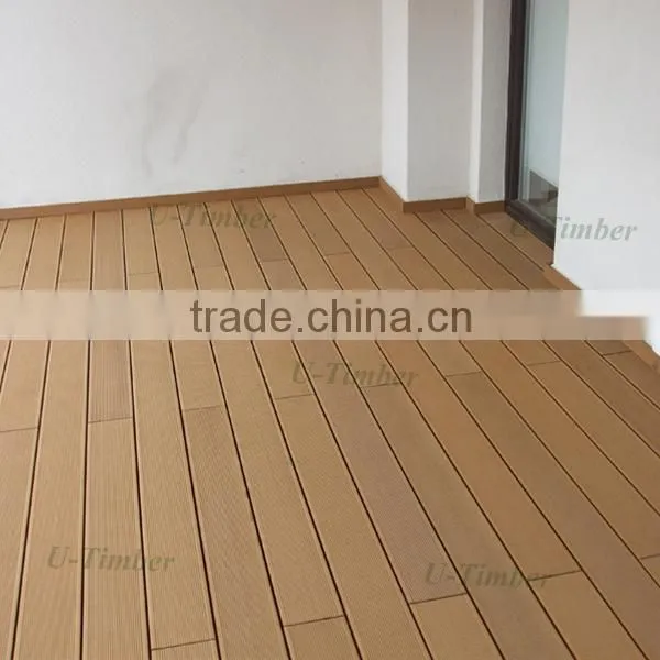 2.8meter Low Maintenance WPC Roof Garden Decking photo-3