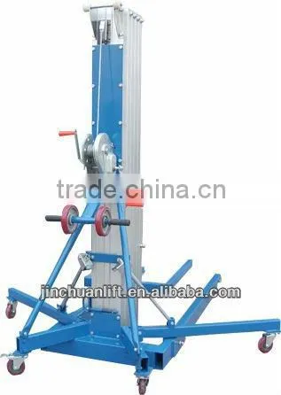 Mini Single Mast Aluminum Personal Man Lift photo-3