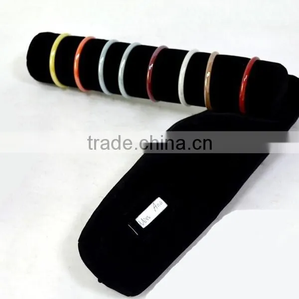 S281 China Convenient Velvet Jewelry Bag Jewelry Roll Bag Bangle Watch Storage Bag photo-3