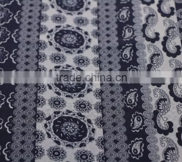 2017 Spring Top Selling Women Dress Soft 100%Rayon 45S*45S Poplin Plain Print Fabric photo-5