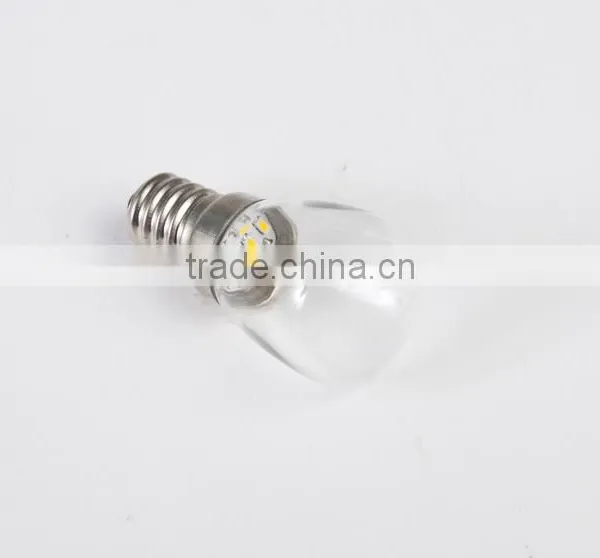 LED Pear Lamp E14 Mini Bulb Milky Glass/Clear Glass Body LED B26 for Refrigerator Lighting 0.8W 3014smd/2835smd B26 Led Bulbs photo-6