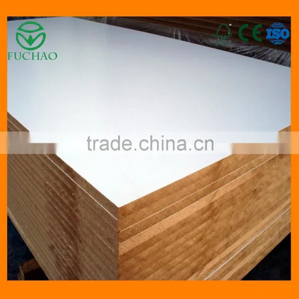 Plain Melamine Film Faced MDF Board Customized the Fancy Mdf Board photo-5