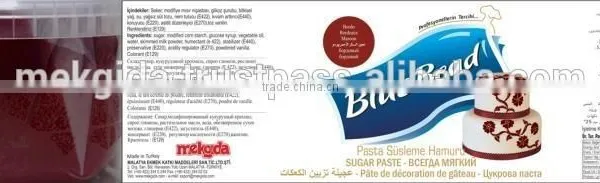Blue Bead (Maroon) Sugar Paste & Fondant For Pastry Decoration photo-4