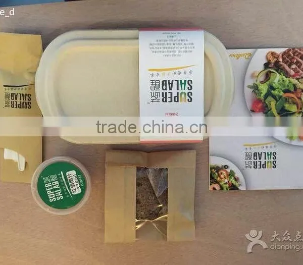 Bamboo Fiber 29oz Salad Box With Lid photo-5