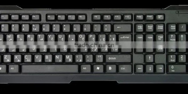 Good Quality Desktop Full Size Standard Wired USB Keyboard photo-2