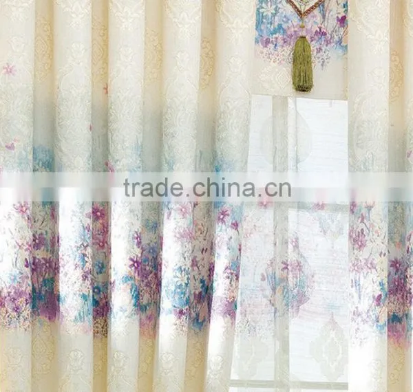 European High-grade Jacquard Polyester Curtain photo-5