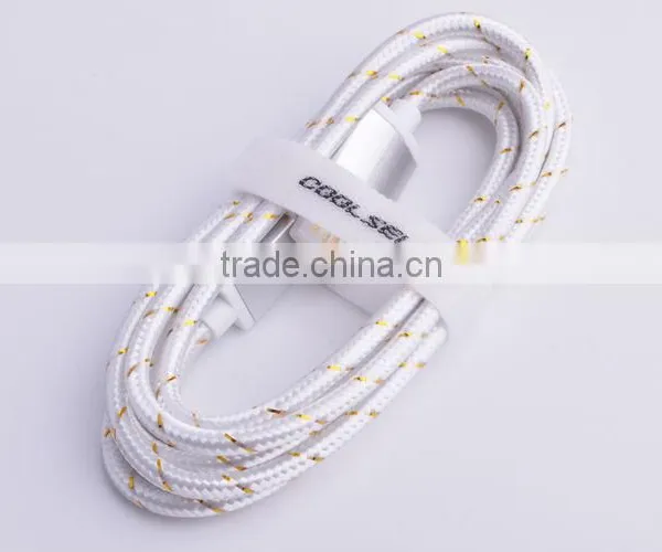 Coolsell Micro USB Cable 1.5 Meter Length White/black for Smart Phone photo-4