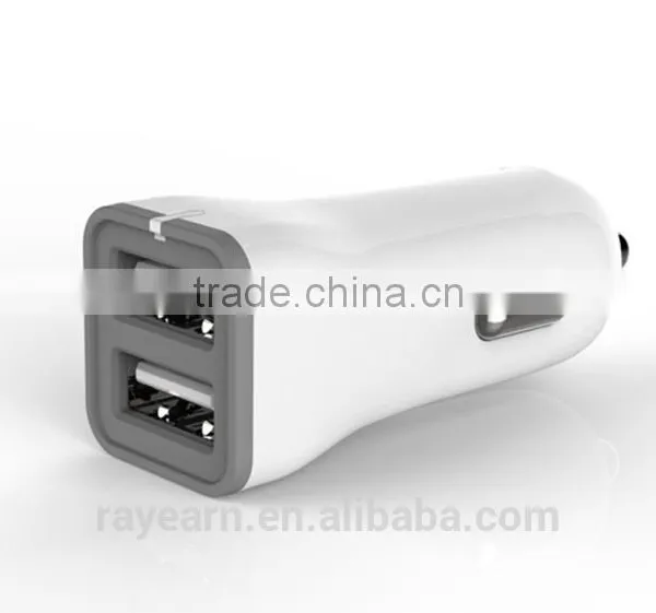 REYON New Quick Charge 2.0 Car Charger With Qualcomm Certification, 2.1A Car Charger With LED Indicator photo-2