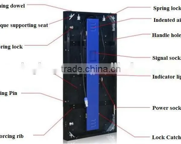 Full Color HD Led Display Rental Cabinet