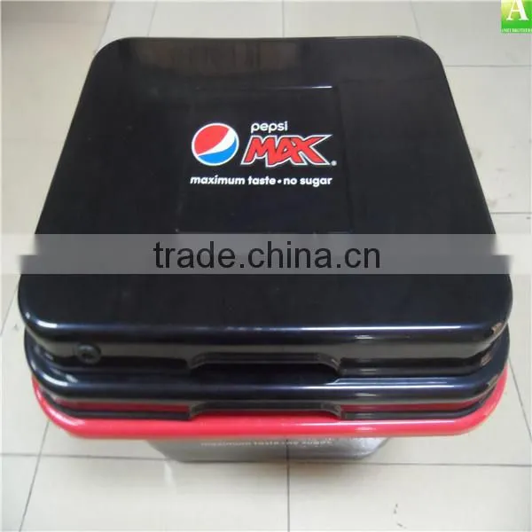 Vacuum Thermoforming Red Portable Ice Pail for Beer Plastic Box photo-3