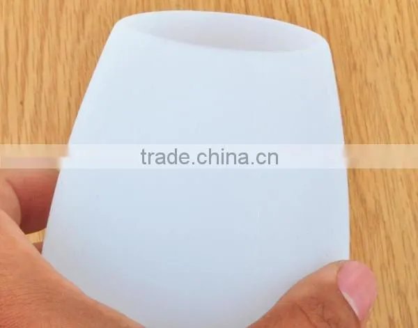 Factory Price Silicone White Glasses Red Wine Cups FDA Silicone Quality Choice photo-5