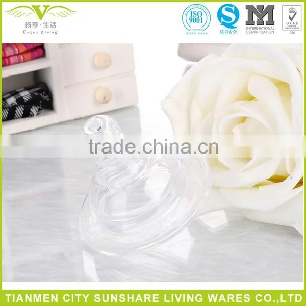 Natural Rubber Nipple Baby Bottle Nipple Non-toxic Silicone Baby Nipple photo-5