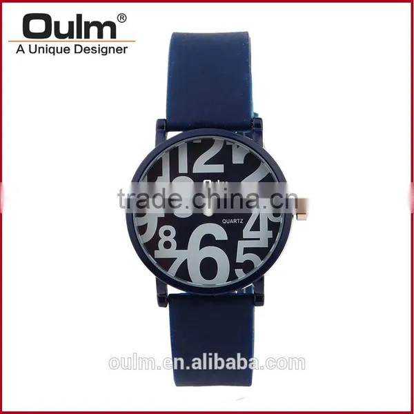Oulm Big Number Watch, Multi Color Watches, Cheap Custom Logo Watches photo-3