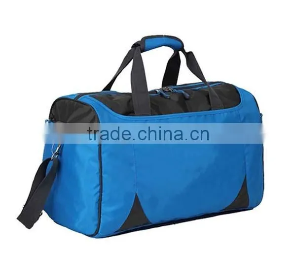 Factory Price Solid Color Polyester Travel Sports Tote Bag photo-4