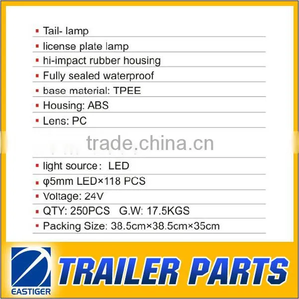 LED Tail Lamp for Trailer Parts photo-4