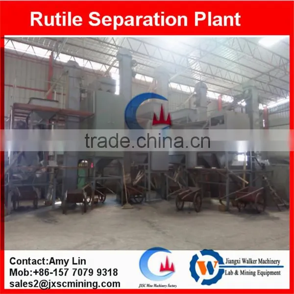 Rutile Beneficiation Equipment Electrostatic Separator