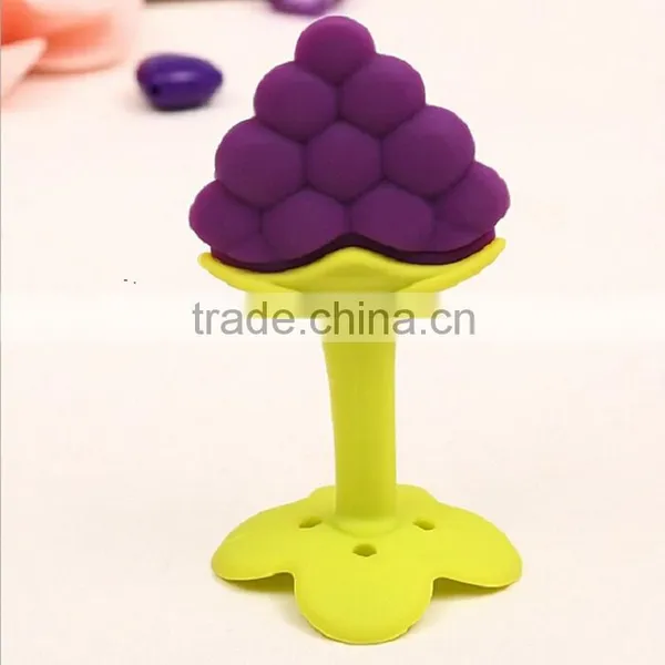 Silicone Baby Toothbrush Teether/baby Teething Toys photo-3