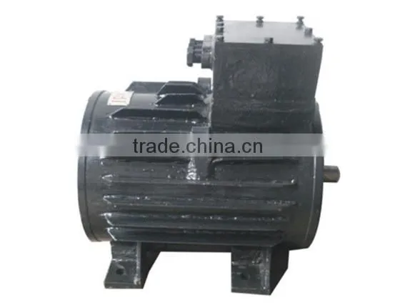 variable frequency AC electric motor for variable frequency battery locomotive