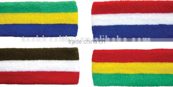 Elastic Headband Sport, Towel Head Band, Hair Band, Sweating Band, Sends the Cirle photo-2