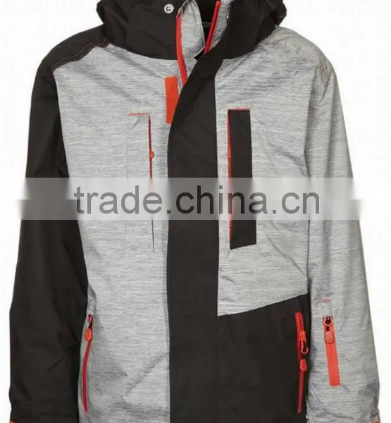 Kids Outdoor Wear Grey Ski Jacket
