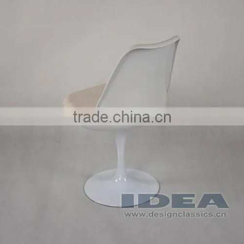 Replica Eero Saarinen Tulip Chair - White Cushion photo-4