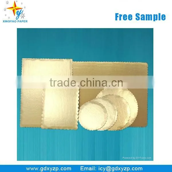 High Quality Cake Board Gold Sliver Cake Tray Gold Rolling Paper photo-2