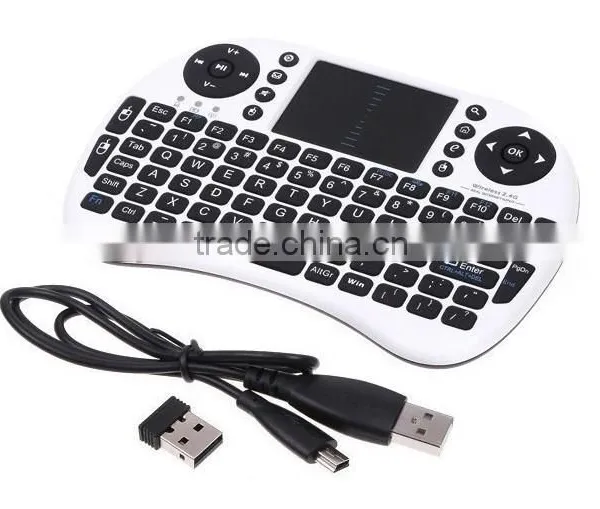 High Quality 2.4GHz Wireless Mini Keyboard I8 in Stock photo-3