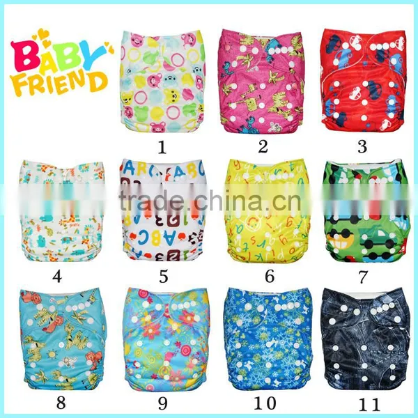 Babyfriend OEM Reusable Baby Cloth Nappies photo-2