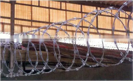 Anping Factory Stainless Steel Razor Barbed Wire photo-2