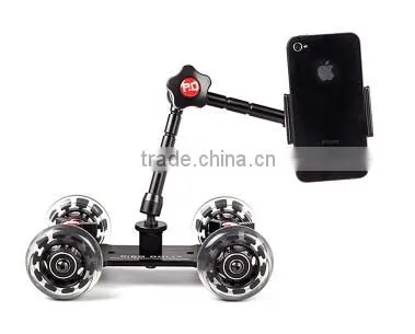 Table Top DSLR Camera Dolly Stabilizer, Camera Dolly Slider photo-2