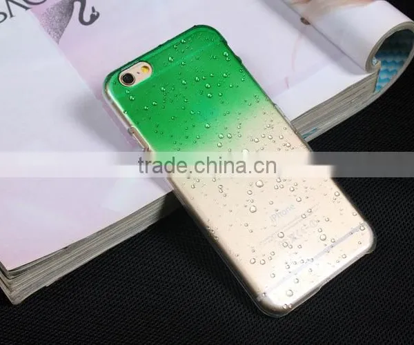 4.7 Inch Mobile Phone Accessory Ultra Thin Clear Crystal 3d Water Rain Drop Phone Case Back Cover For IPhone 5 6 6 Plus photo-5