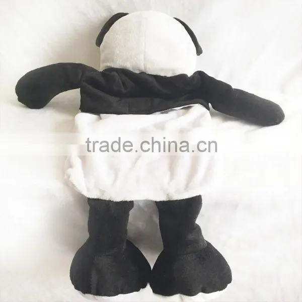 Custom Soft Panda Hand Puppet , Plush Toys Panda Hand Puppet photo-2