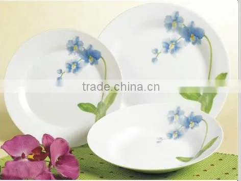 Good Quality Super White Porcelain Plate Wholesale Modern Dinnerware photo-6