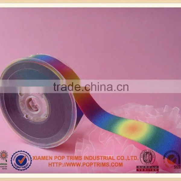 Heat Transfer Printed Custom Elastic Bands for Underwear photo-2