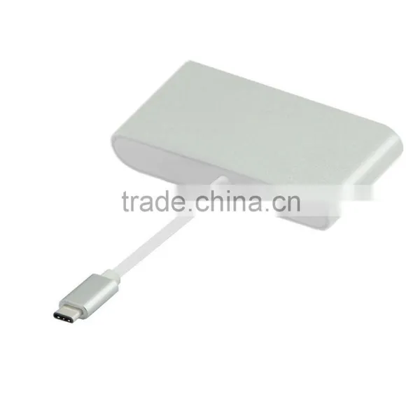 Type C USB 3.1 USB C Multiple 3 Ports 3.0 Hub With PD Power Charge photo-4