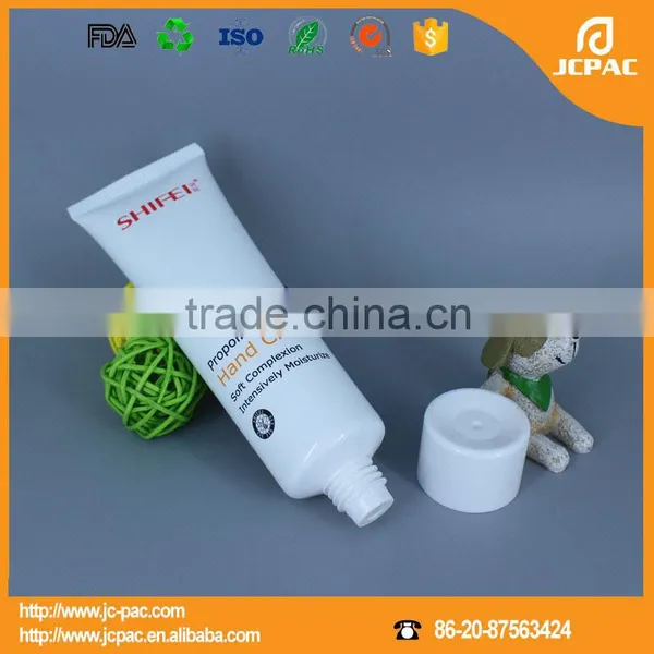 Cheap Disposable Hotel Shampoo Tube White Hand Cream Cosmetic Tubes photo-2