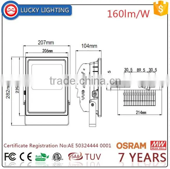 OSRAM Outdoor Led Flood Light Meanwell Driver 50w Led Flood Light photo-4