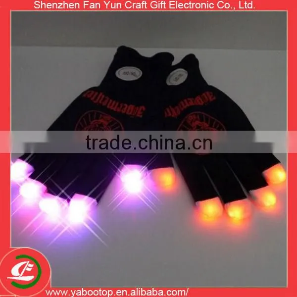 7 Mode Flashing Led Finger Light Up Led Costume Gloves photo-3