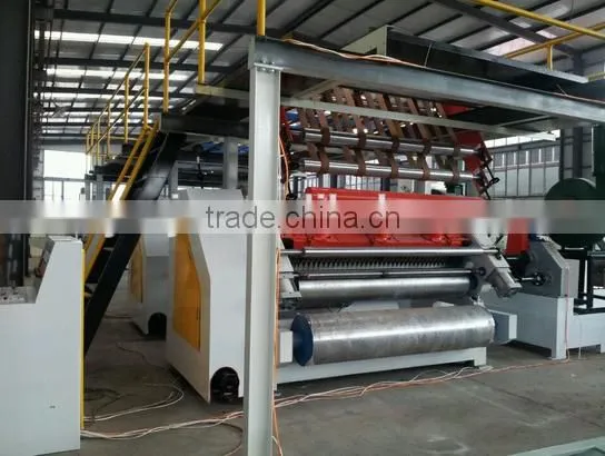 Electric Heating Corrugated Cardboard Single Facer Corrugator Machine photo-2
