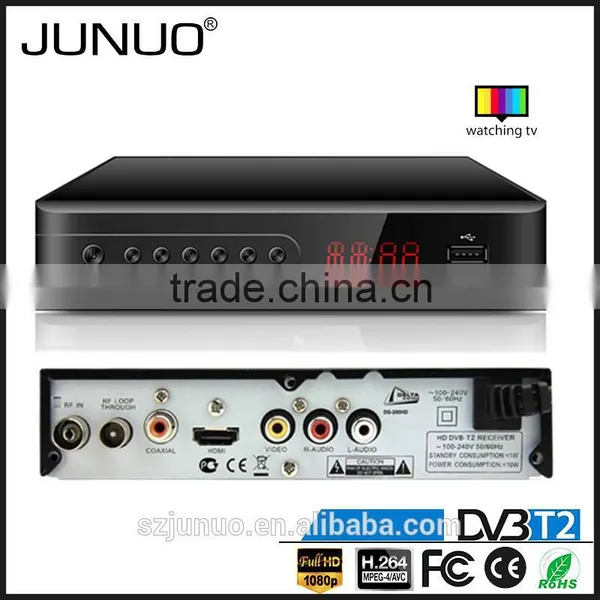 JUNUO China Manufacture OEM Great Audio Video Quality Mstar 7t01 HD Digital tv Receiver Dvb-t2 Sweden photo-6