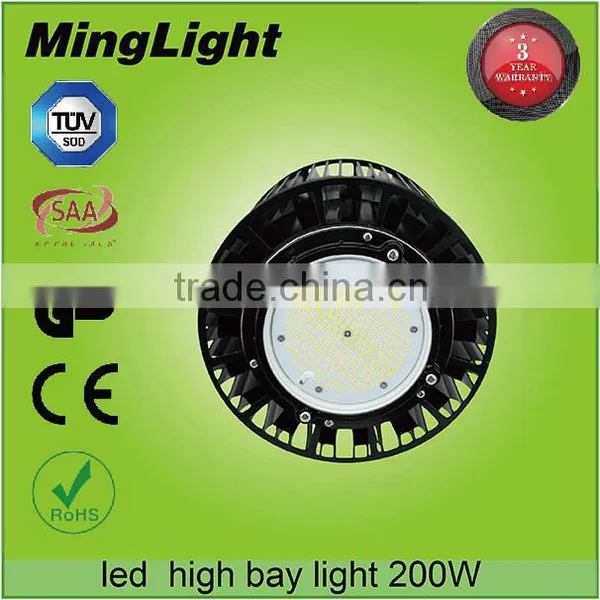 Meanwell Driver 100w-250w Industrial Lighting Led High Bay Light 200w photo-3